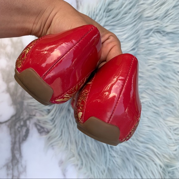 SOLD✨Cole Haan Nike Air Patent Leather Satin Flat - Picture 7 of 8